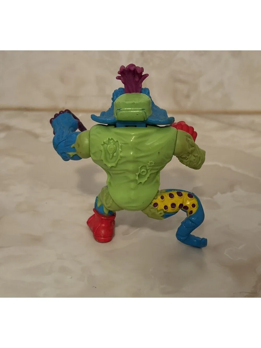 Vintage 1991 Teenage Mutant Ninja Turtles TMNT Wyrm Action Figure Playmates Toy